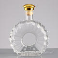 Clear Glass Liquor Bottle